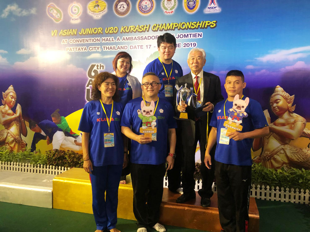 克拉术中华队获男子团体亚军、女子团体季军、最佳男子团体教练奖