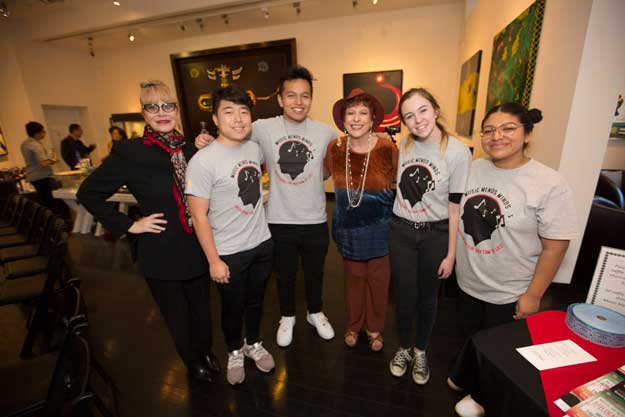 Founder of Music Mends Minds, Carol Rosenstein, along with her team and student volunteers from UCLA. in GPDEVA Founder of Music Mends Minds, Carol Rosenstein, along with her team and student volunteers from UCLA. in GPDEVA