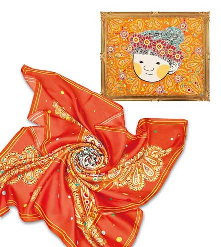 Artistic Scarf - Flower • Little Happiness