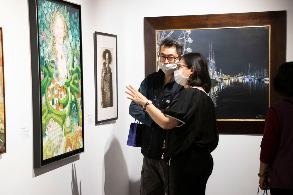 2023台北新藝術博覽會預展 香華天GP DEVA貴賓場