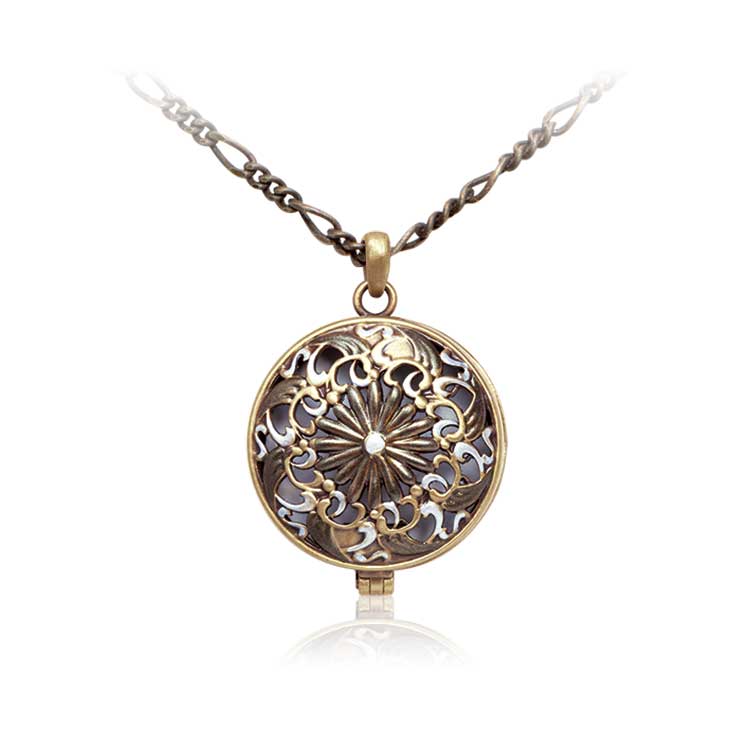 欢喜般若图腾艺术香氛项炼