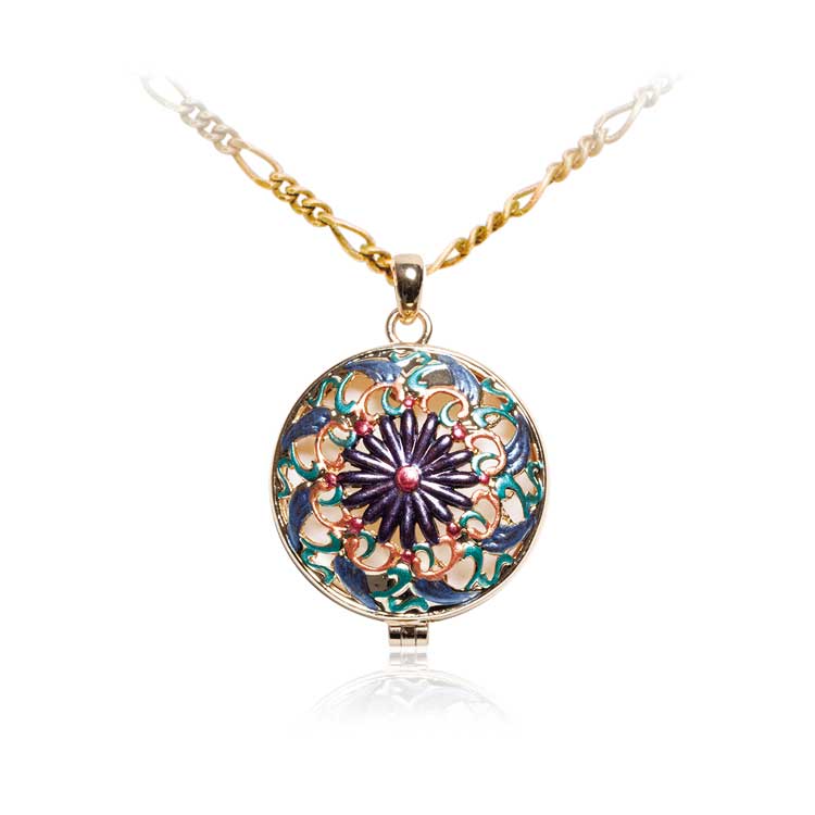 欢喜般若图腾艺术香氛项炼