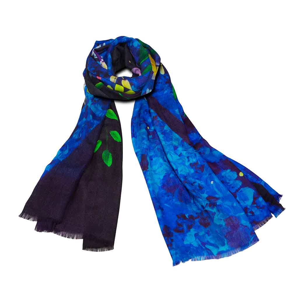 香华天艺术围巾 -繁华富贵10