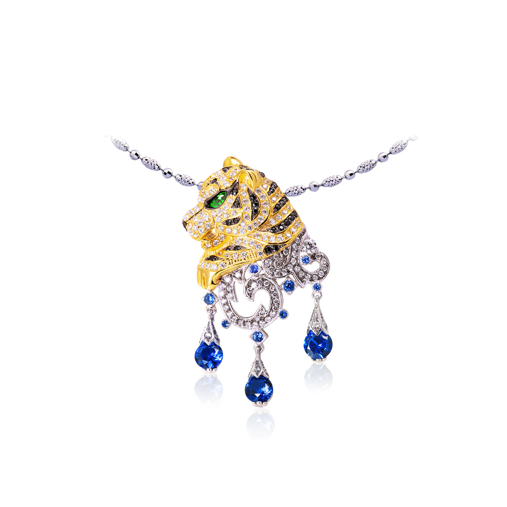 福虎生豐龍年生肖珠寶