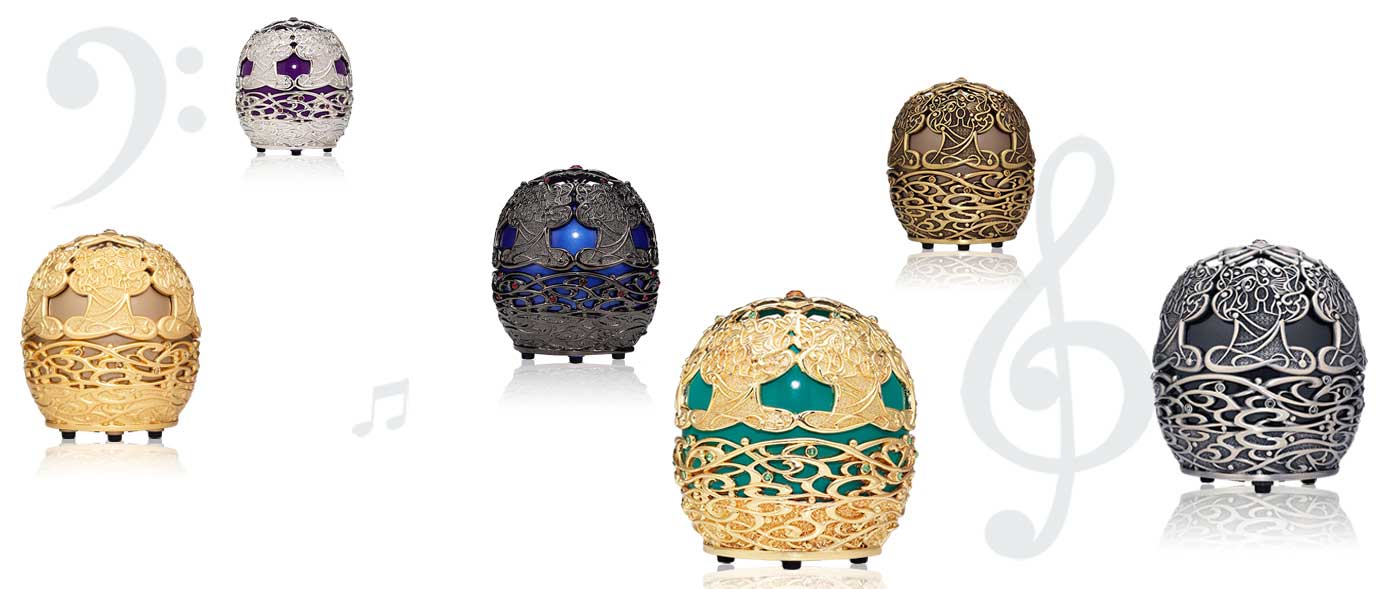 香華天GP DEVA精品。「樂樂樂藝術圖騰藍芽音箱」～ 外形優雅迷人，取材自李善單教授2018最新創作一萬年的共鳴「百年情深／妙法蓮華」，內建SD卡插孔，及無線藍芽，手機點播，愛聽什麼就聽什麼～享受m