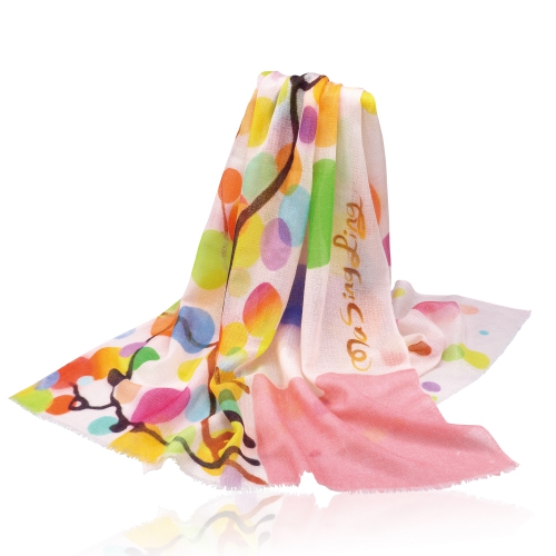 Pashmina - Spectacular Blossom / Greeting Spring with Joys Upon Joys