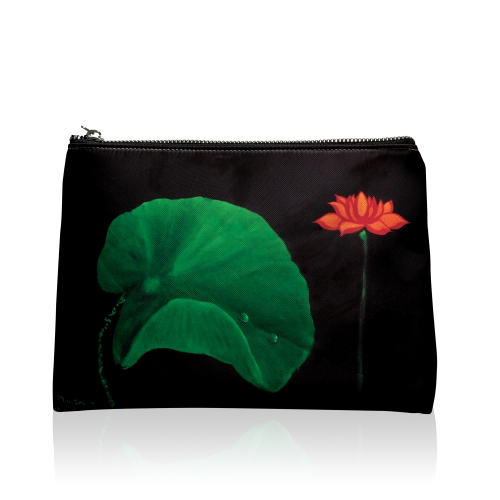 Booming and Blooming / Rise Upon Grand Luck Large Cosmetic Bag