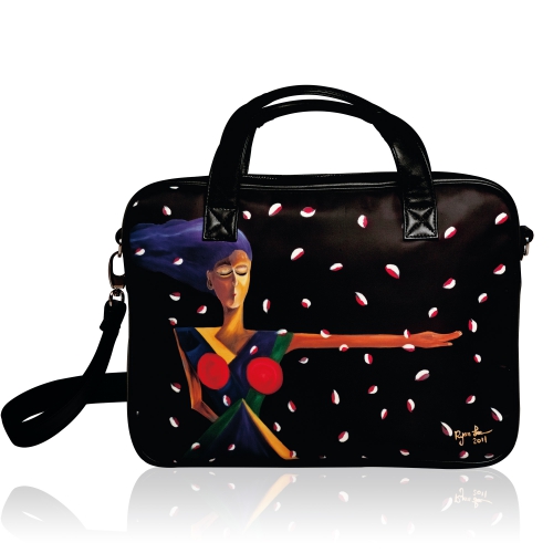 Angel of the Wind / Dancing Blossoms Computer Bag