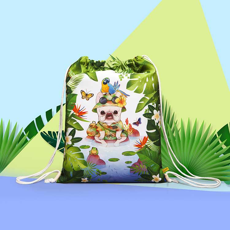 BoBi PAPAGO Pouch Bag－Forest Explorer
