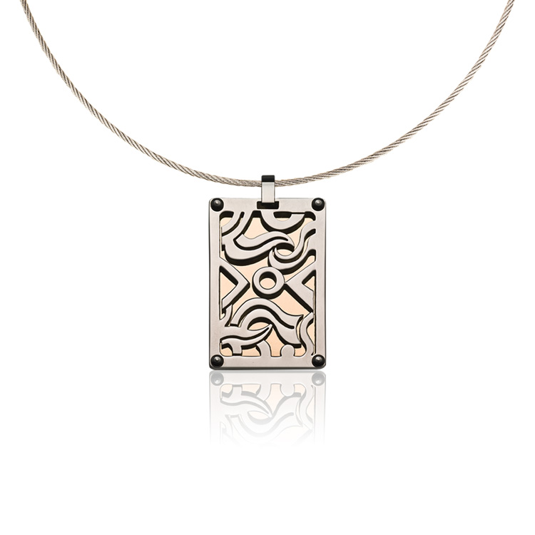 Riding-on-the-Clouds Series Stainless Steel Pendant