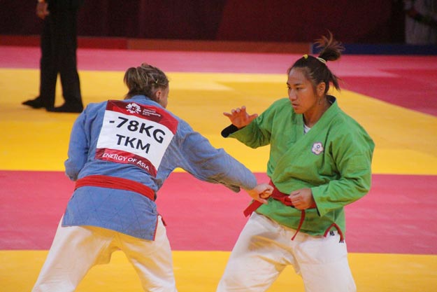 香華天贊助克拉術選手楊憲慈在亞運