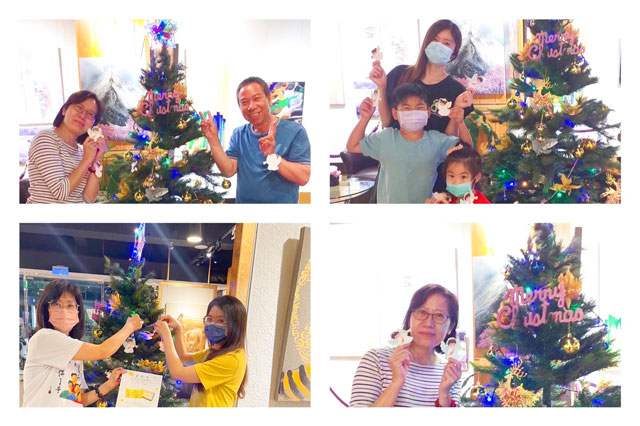 讓愛看見聖誕樹活動照片