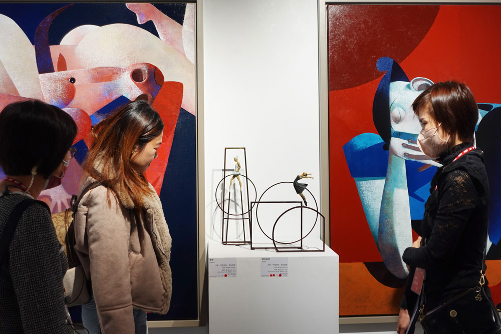 2023台北新藝術博覽會預展 香華天GP DEVA貴賓場